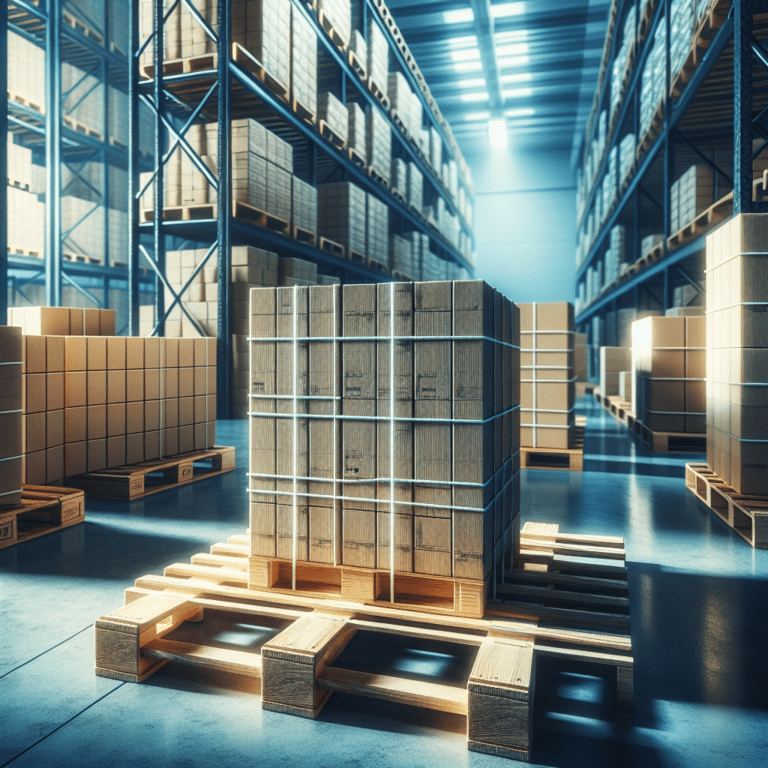 Znaczenie palet w logistyce e-commerce