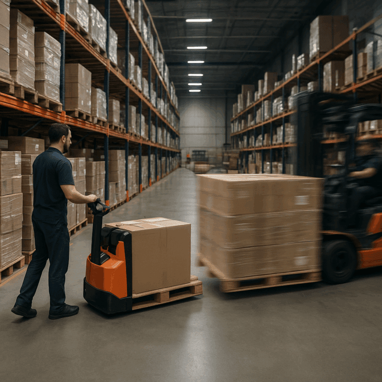 Jak palety wpływają na czas realizacji zamówienia w magazynie?