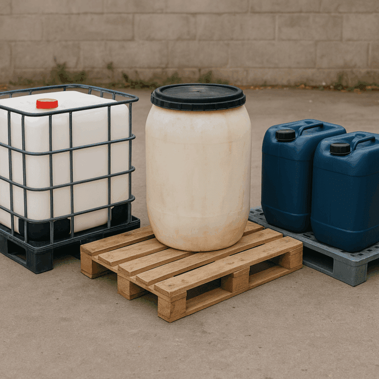 Jakie palety najlepiej nadają się do transportu odpadów chemicznych?