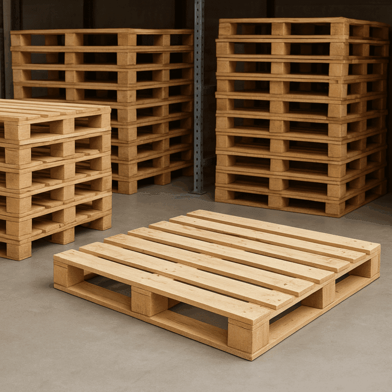 Jakie palety są najczęściej stosowane w magazynach e-commerce?