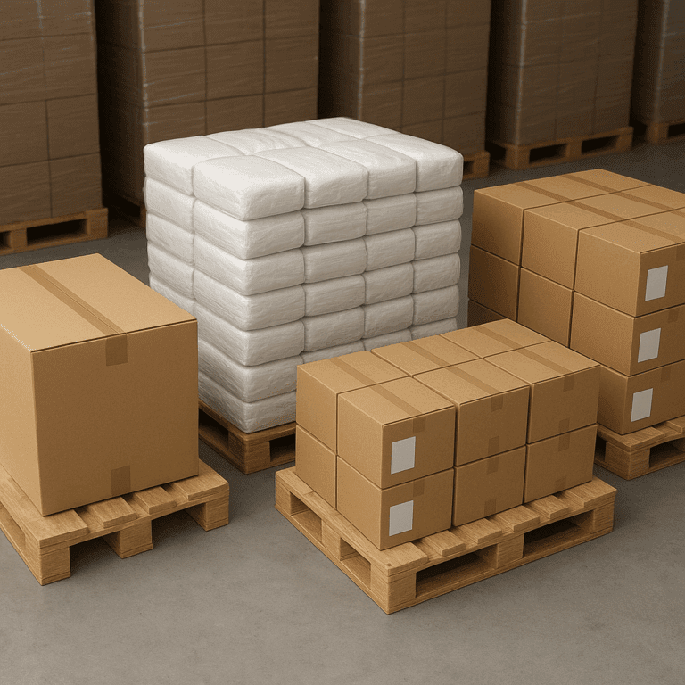 Jakie palety są najlepsze do transportu produktów w opakowaniach jednostkowych?