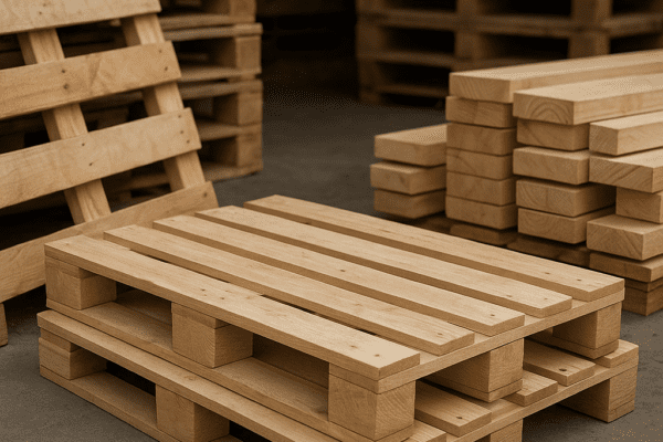 Jakie drewno używa się do produkcji palet?