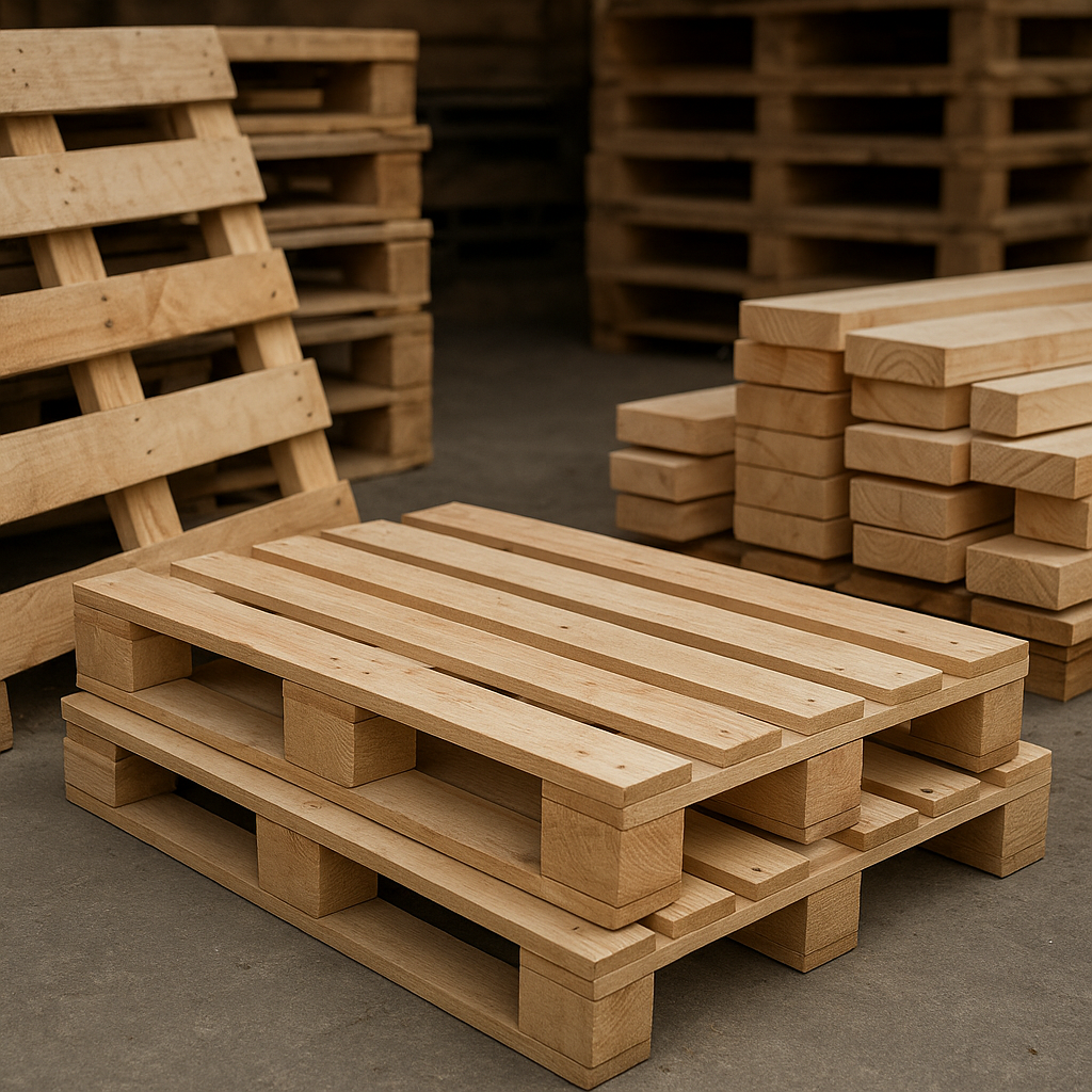 Jakie drewno używa się do produkcji palet?