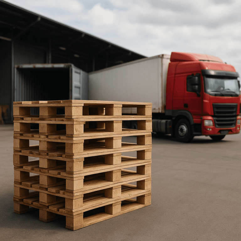 Palety a logistyka: jak poprawić efektywność transportu?