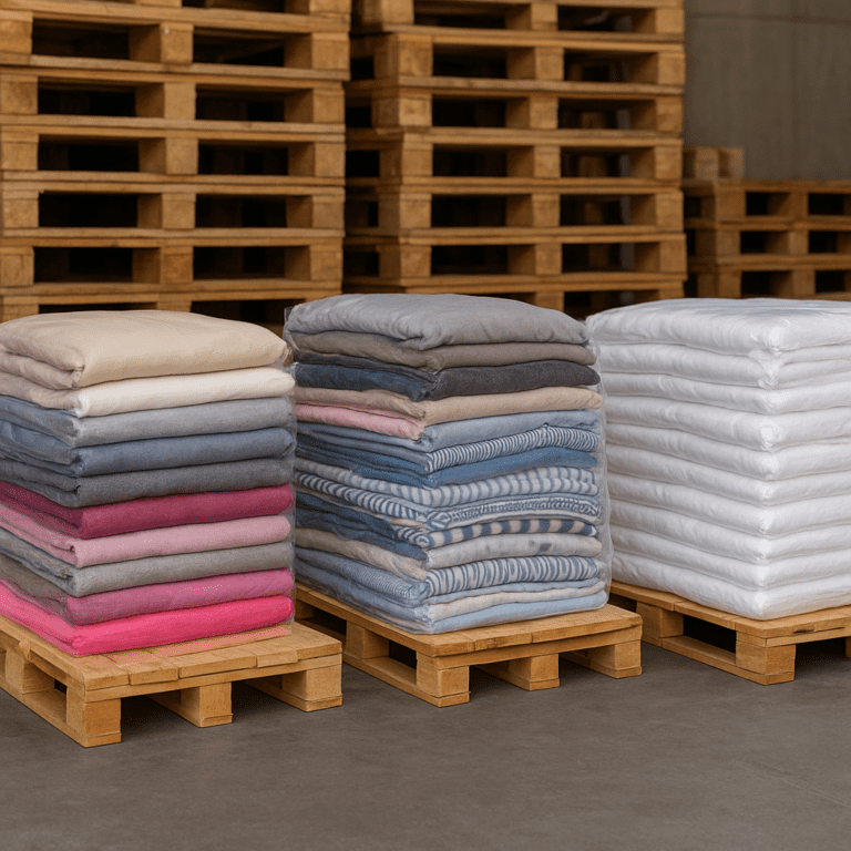 Jakie palety wybrać do transportu odzieży i tekstyliów?