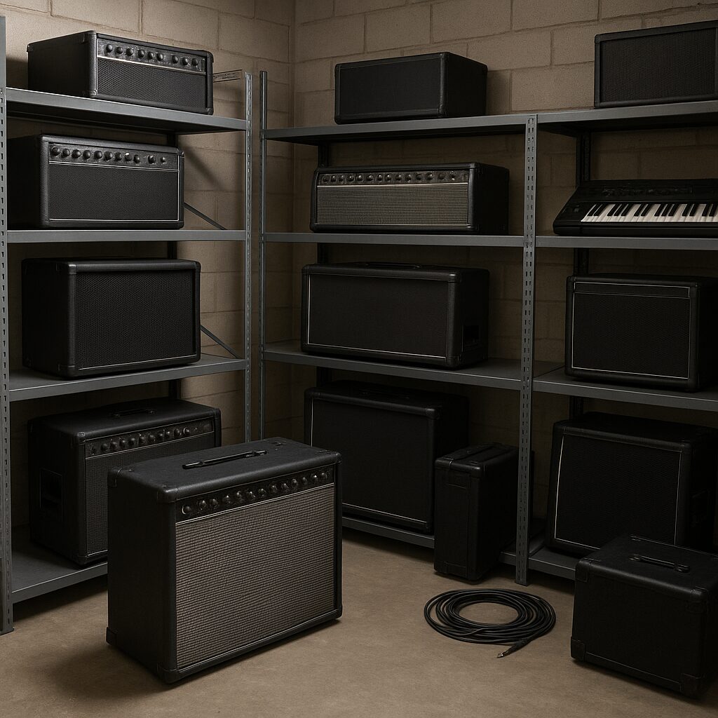 Magazynowanie sprzętu muzycznego