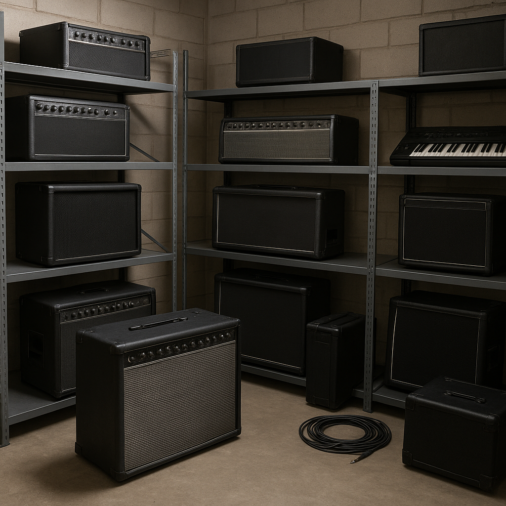 Magazynowanie sprzętu muzycznego