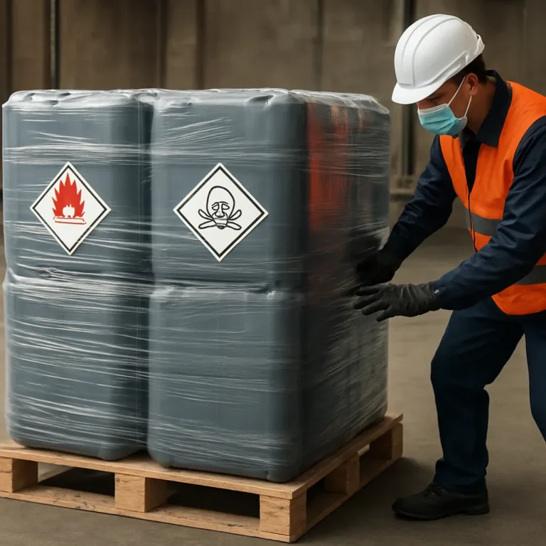 Palety w transporcie materiałów niebezpiecznych: jakie środki ostrożności należy podjąć?
