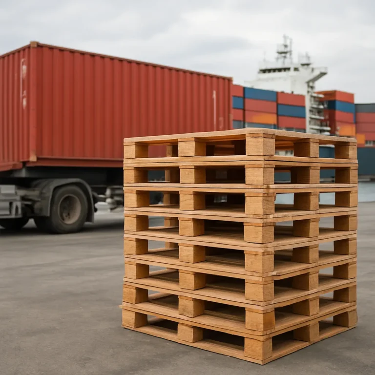Palety w transporcie międzynarodowym: jak przygotować palety do odpraw celnych?